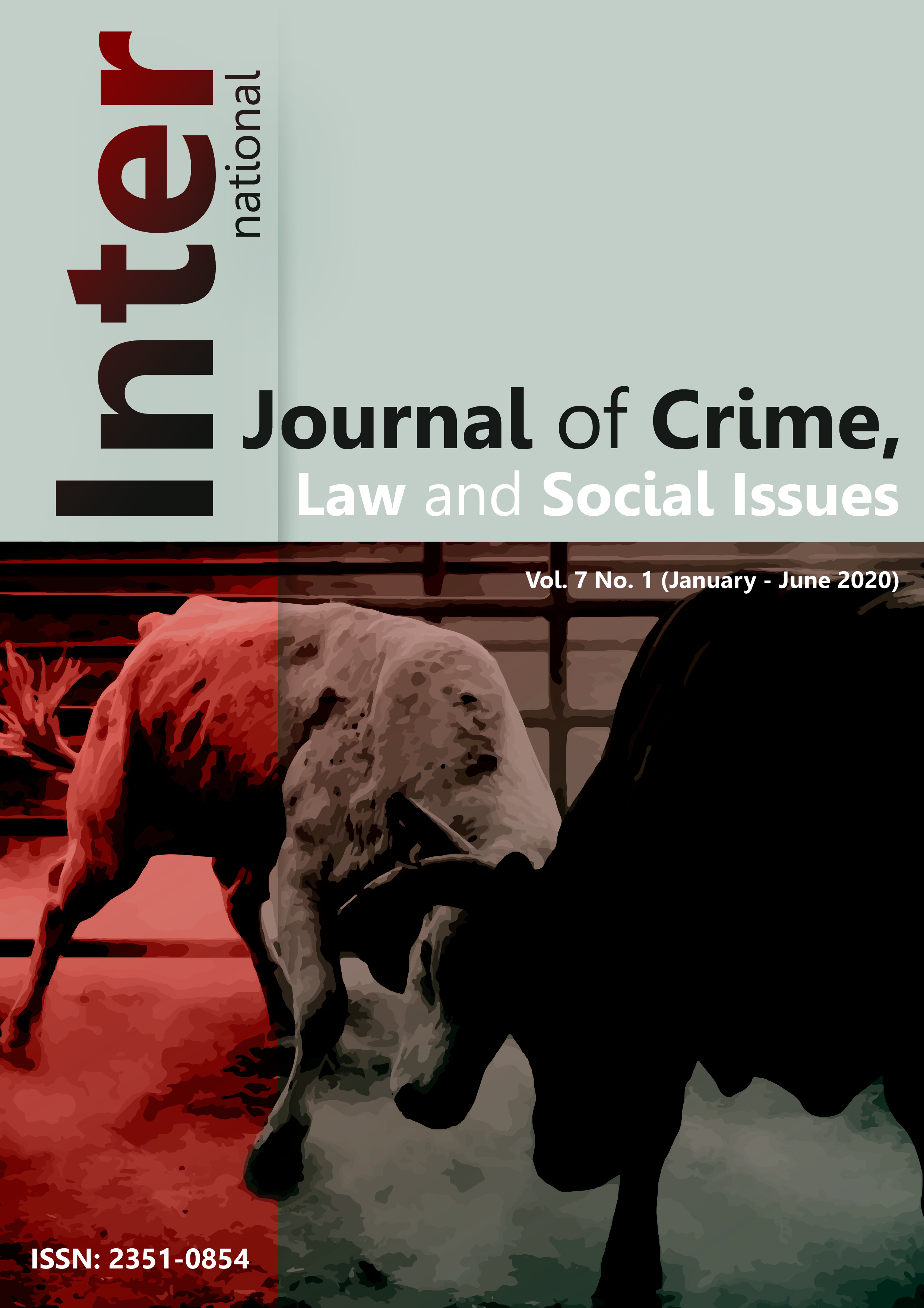 					View Vol. 7 No. 1 (2020): International Journal of Crime, Law and Social Issues, Vol. 7, No. 1, 2020
				