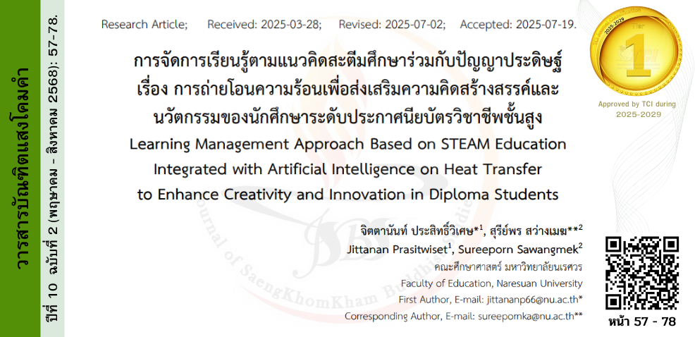 วารสารบัณฑิตแสงโคมคำ #JSBS #มจร. พะเยา