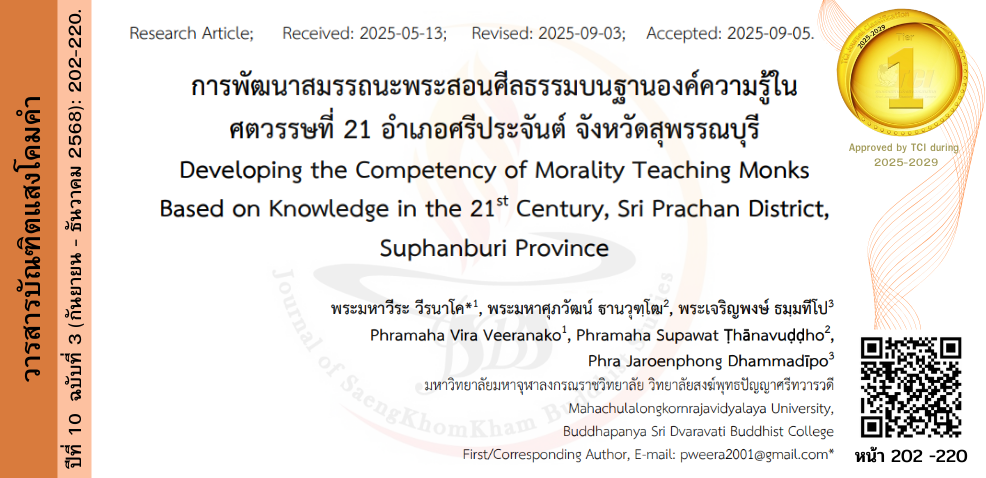 วารสารบัณฑิตแสงโคมคำ #JSBS #มจร. พะเยา