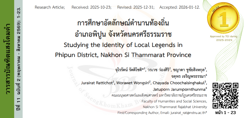 วารสารบัณฑิตแสงโคมคำ #JSBS #มจร. พะเยา