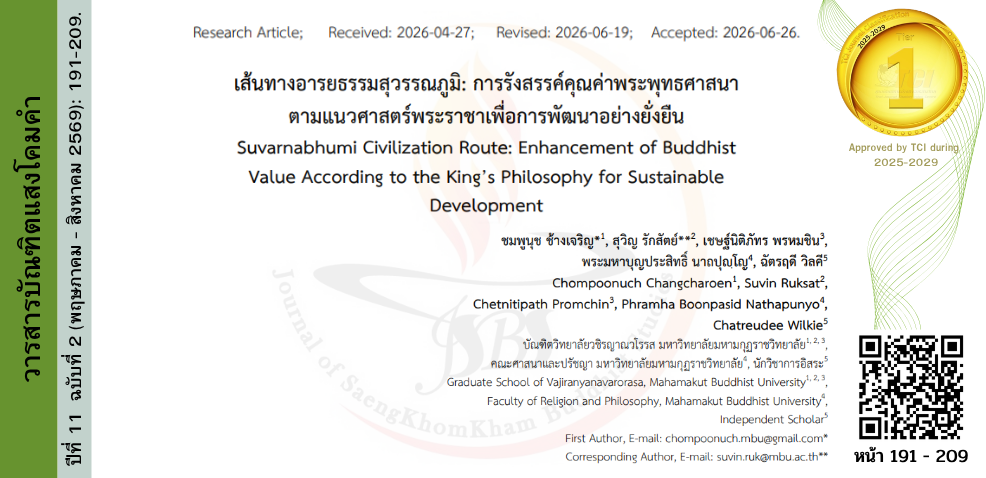 วารสารบัณฑิตแสงโคมคำ #JSBS #มจร. พะเยา