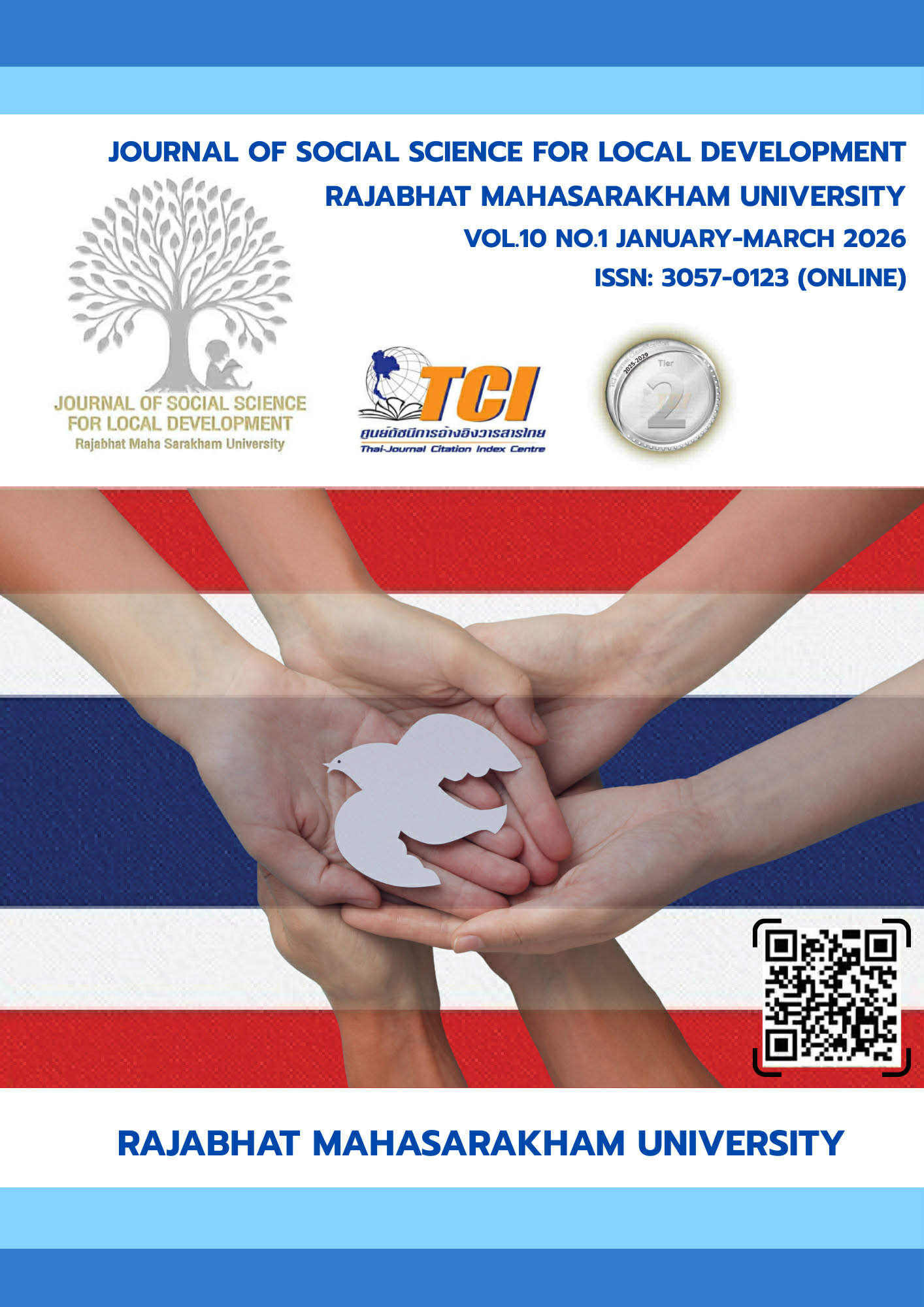 					View Vol. 10 No. 1 (2026): Journal of Social Science for Local Development Rajabhat Maha Sarakham University 
				