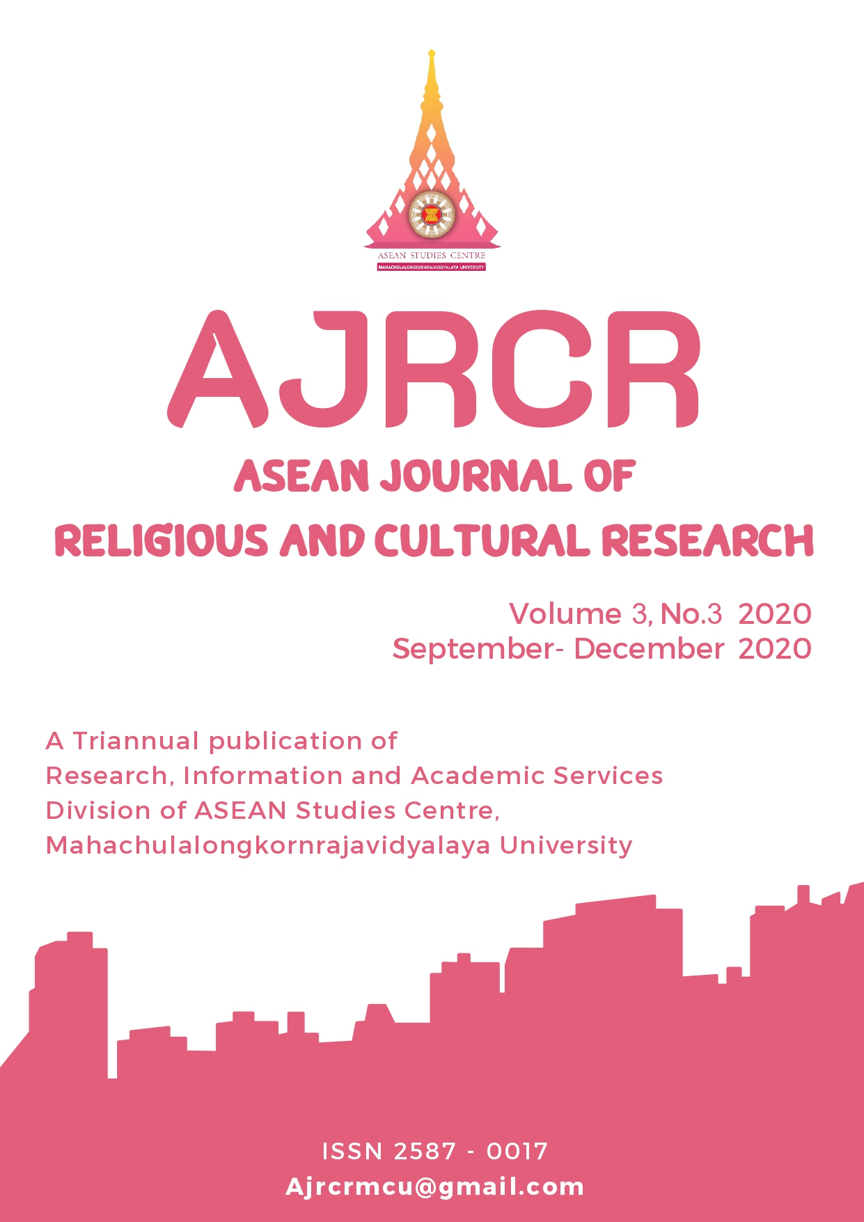 					View Vol. 3 No. 3 (2020): ASEAN Journal of Religious and Cultural Research (AJRCR)
				