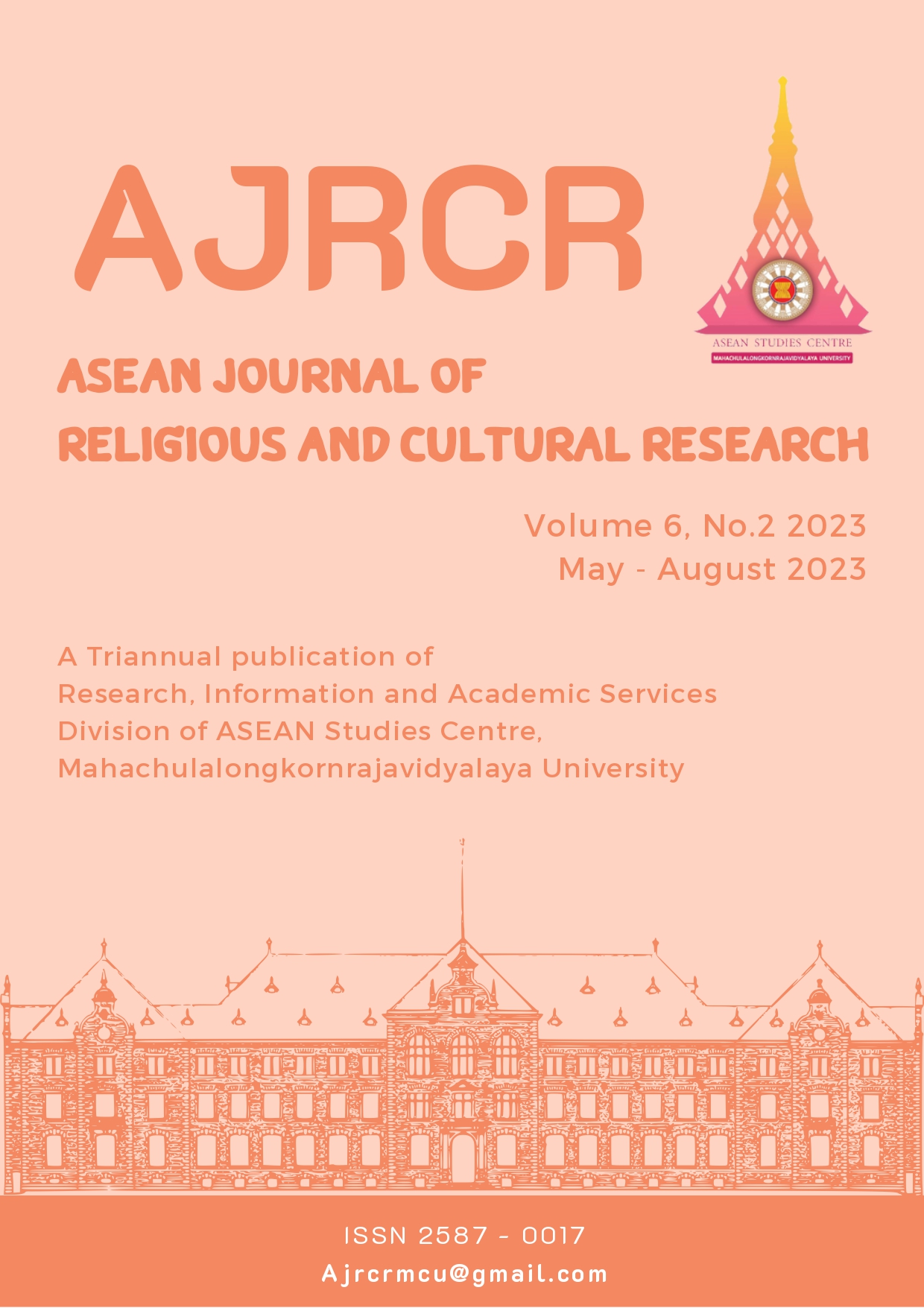 					View Vol. 6 No. 2 (2023): ASEAN Journal of Religious and Cultural Research (AJRCR)
				
